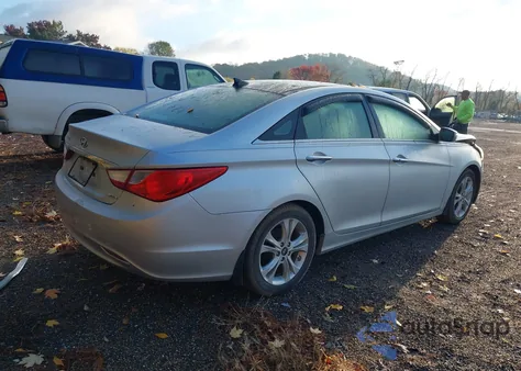 2013 Hyundai Sonata Limited z USA, uszkodzony, nr VIN 5NPEC4AC1DH624024